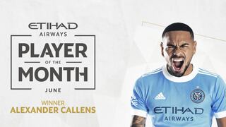 Alexander Callens y un premio: el defensor es elegido como el mejor jugador de junio en New York City 