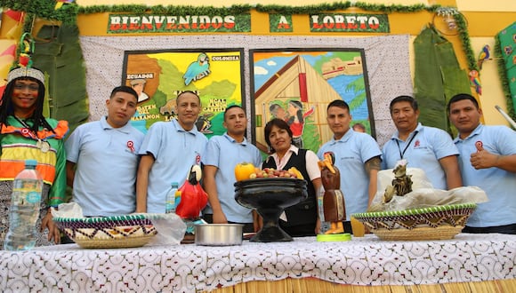Los internos se esforzaron en la preparación de platos típicos de cada una de las regiones. (Foto: INPE)