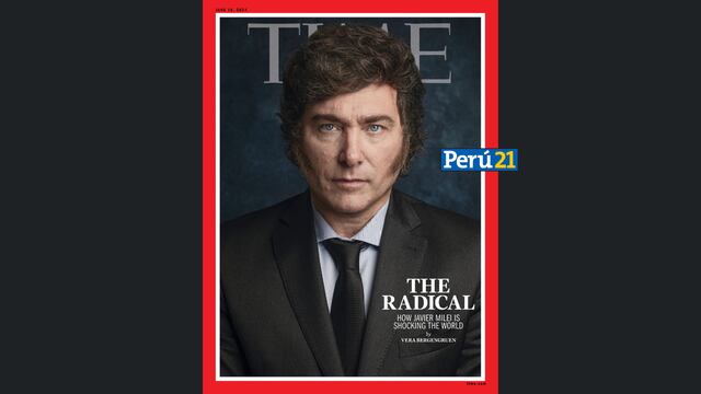 “El radical”: Javier Milei es la portada de la revista estadounidense Time