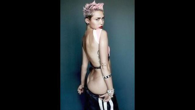 FOTOS: Miley Cyrus posó muy sensual para Mario Testino