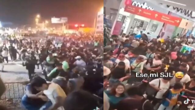 Largas filas y aglomeración: Caos en la inauguración del primer centro comercial de San Juan de Lurigancho [VIDEO]