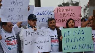 Metro de Lima: Revisarán propuesta del municipio de La Molina sobre desvíos