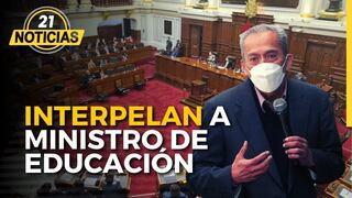 Debaten interpelación a ministro de Educación Carlos Gallardo