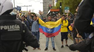 Se mantienen los problemas de transporte en Ecuador en octavo día de protestas
