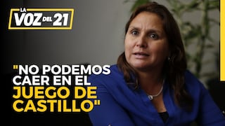 Marisol Pérez Tello sobre secuestro de periodistas: “No podemos caer en el juego de Castillo” 