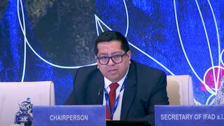 Perú asumió la presidencia del Consejo de Gobernadores del FIDA