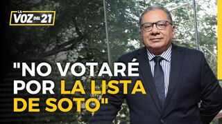 Carlos Anderson sobre listas a nueva Mesa Directiva: “No votaré por la lista de Alejandro Soto”