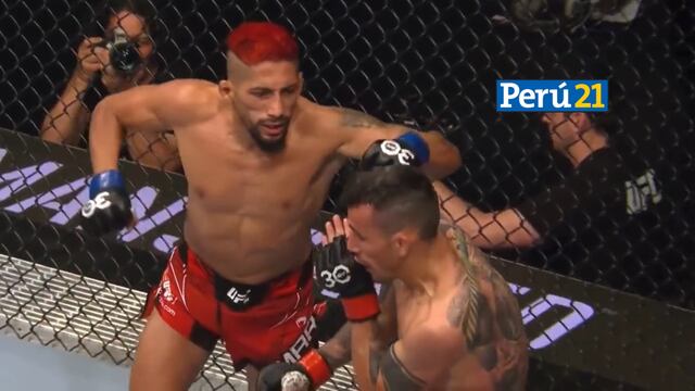 Daniel ‘Soncora’ Marcos vence al brasileño Saimon Oliveira en su debut en la UFC [VIDEO]