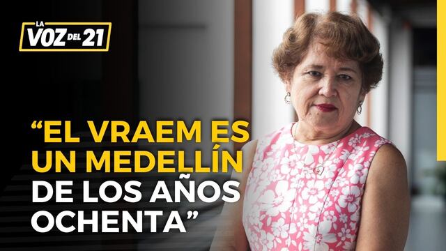 Sonia Medina: “El VRAEM es un Medellín de los años ochenta”