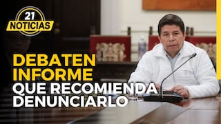 Comisión debate informe que recomienda denunciar a Pedro Castillo