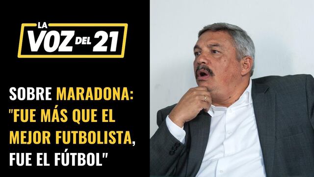 Alberto Beingolea: “Maradona fue el fútbol”