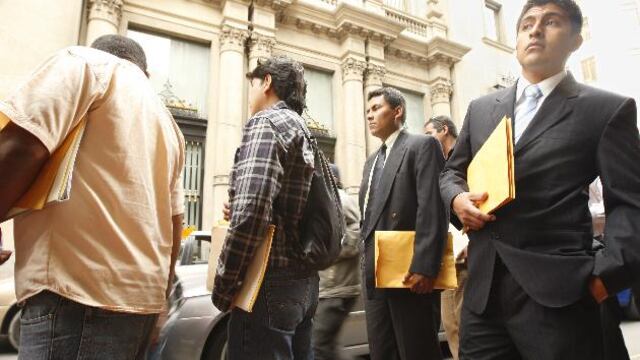 El desempleo en Lima cayó a 8.7%