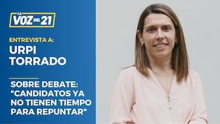 Urpi Torrado: “Los candidatos que aprovecharon el debate ya no tienen tiempo para repuntar”