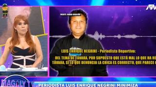 Magaly a periodista que criticó entrevista a  Angye Zapata: “habla como un macho cavernario”
