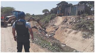 Tumbes: Policía destruyó seis puentes artesanales más utilizados para el ingreso ilegal de migrantes