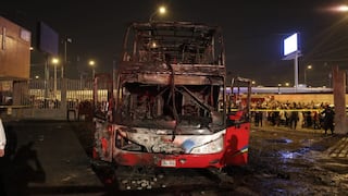 Tragedia en ex terminal Fiori: MTC sancionará de manera "ejemplar" a responsables del incendio del bus