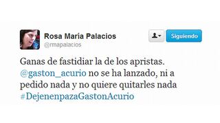 Reacciones en Twitter ante la negada postulación de Gastón Acurio