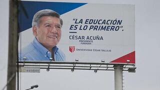 César Acuña: Imagen del candidato en la publicidad de Universidad César Vallejo fue retirada