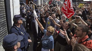 España, paralizada parcialmente por una huelga general