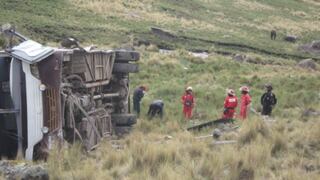 Tres muertos tras accidente vial en Cusco
