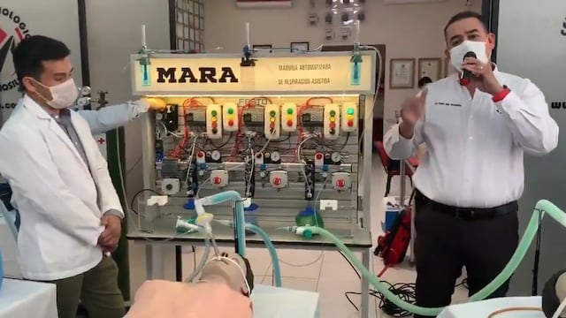 Ingenieros mexicanos construyen respirador mecánico que permite atender a seis pacientes a la vez