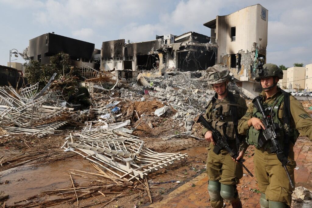Guerra en Israel. (Foto:JACK GUEZ / AFP)