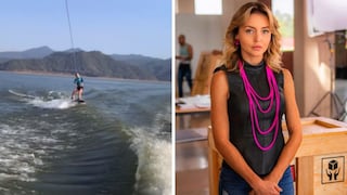 Angelique Boyer sufre aparatosa caída en el mar: “Oh no” | VIDEO