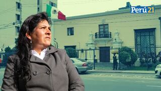 Lilia Paredes y sus hijos abandonaron el país tras recibir asilo diplomático en México