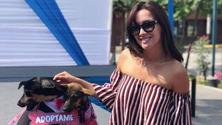Rosángela Espinoza promueve la adopción de mascotas y muestra a su engreído [FOTOS Y VIDEO]