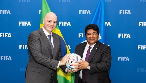 Rodrigues es muy cercano a Infantino, presidente de la FIFA (Foto: CBF).