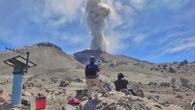 Sabancaya:  ¿cuántas explosiones volcánicas se registraron durante el 2022?
