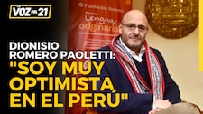 Dionisio Romero Paoletti: “Soy muy optimista en el Perú”