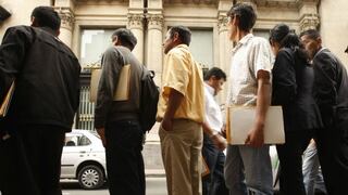 INEI: Más de 421 mil personas buscan empleo en Lima