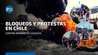 Chile: camioneros protestan por el asesinato de un chofer supuestamente a manos de dos migrantes