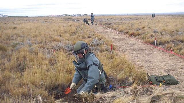 Misión encargada del desminado de la frontera Perú-Chile hizo inspección