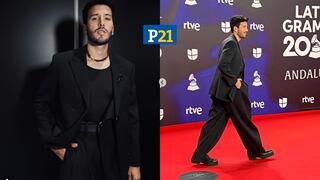 Sebastián Yatra se lució como presentador en los Latin Grammy 2023