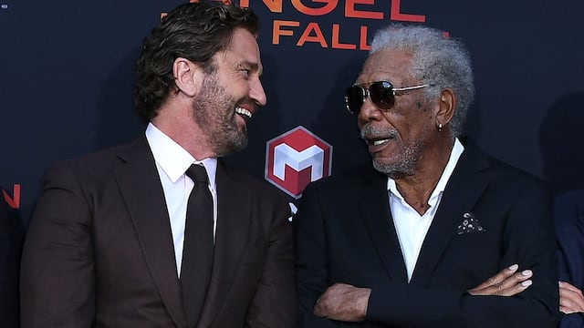 Gerard Butler: "Ojalá Morgan Freeman fuera presidente"