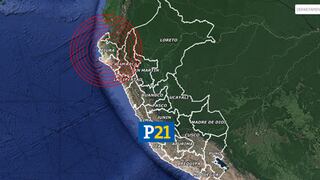 Piura: Sismo de magnitud 4.8 sacudió el distrito de Sechura