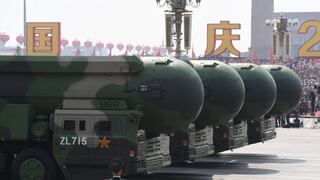 ¿Cuántas armas nucleares tiene Estados Unidos y China?