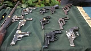 Más de 190 mil armas de fuego con licencia vencida en el Perú