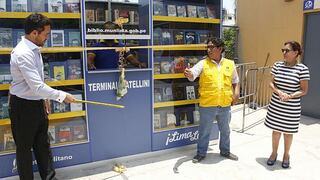 ¡A leer más! Se inauguró nueva sede del 'Bibliometro' en la estación Matellini del Metropolitano