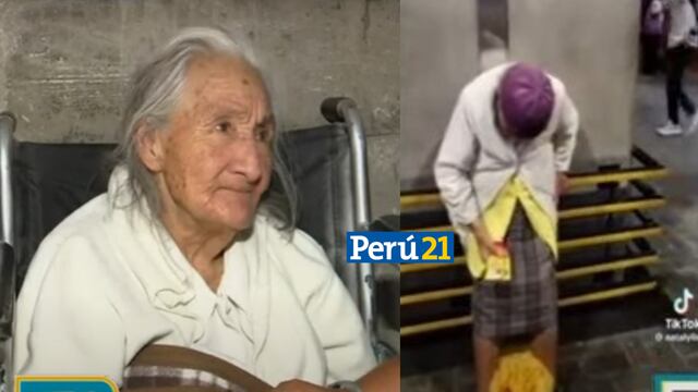 Independencia: Abuelita de 92 años vende golosinas todos los días para ayudar a su familia