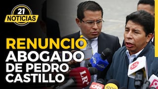 Renunció Benji Espinoza abogado de Pedro Castillo