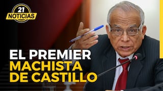 Aníbal Torres premier de Pedro Castillo y su lenguaje machista contra Sol Carreño de Cuarto Poder