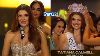 ¡No se quedó callada! Tatiana Calmell responde a las críticas tras ganar el Miss Perú