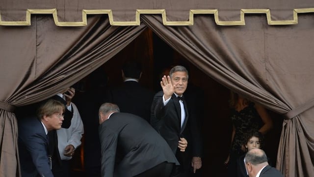 George Clooney se casó: Estas son las celebridades que asistieron a su boda