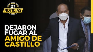 Dejaron fugar a exministro de Pedro Castillo