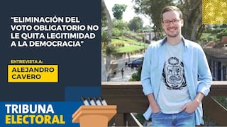 Alejandro Cavero candidato al Congreso por Avanza País