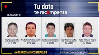 Bruno Pacheco y sobrinos de Pedro Castillo: Ofrecen S/30 mil y S/15 mil de recompensa por su captura