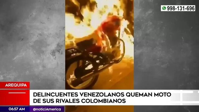 Gota a gota: Zozobra en Arequipa por enfrentamiento entre venezolanos y colombianos